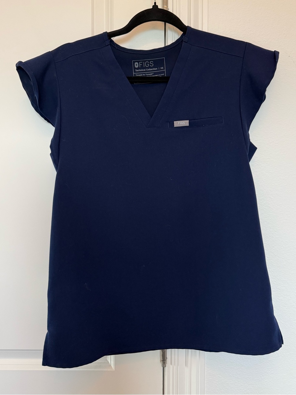 FIGS Women's Natal Flutter Sleeve Scrub Top